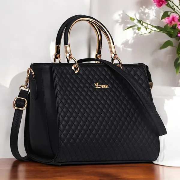 Exotic_Stitching_Quilted_Design_Pattern_Handbag_Black