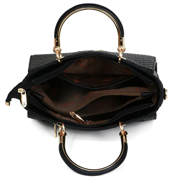 Exotic_Stitching_Quilted_Design_Pattern_Handbag_Black