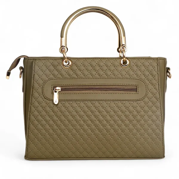 Exotic_Stitching_Quilted_Design_Pattern_Handbag_Olive
