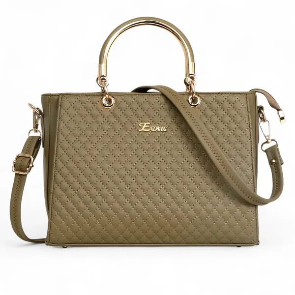 Exotic_Stitching_Quilted_Design_Pattern_Handbag_Olive
