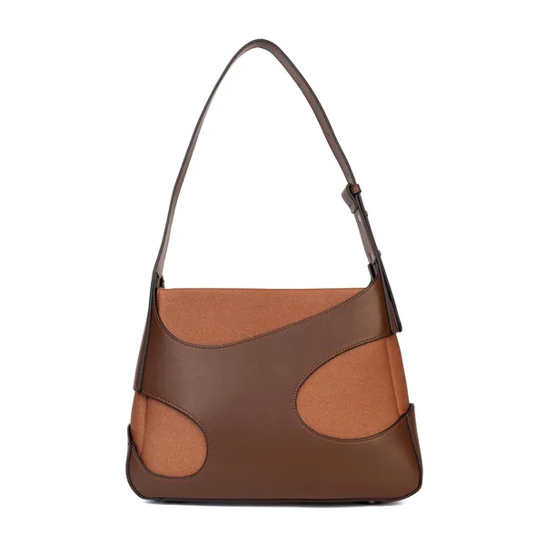 Exotic_Elegance_Texture_Charm_Hand_Bag_For_Women_Brown