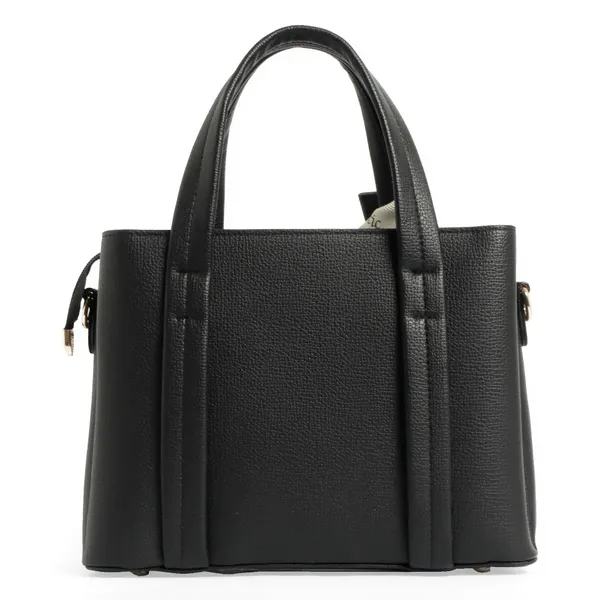 Exotic_Structured_Mini_Tote_Black