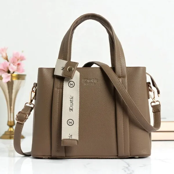 Exotic_Structured_Mini_Tote_Khaki