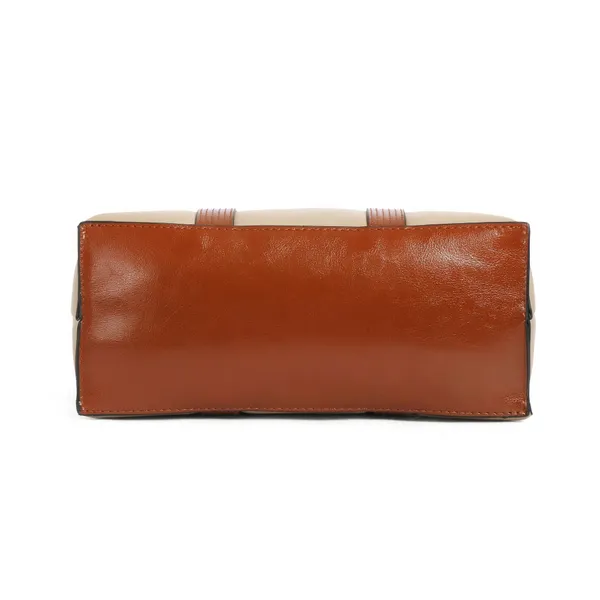 Exotic_Solid_Pattern_Elegance_Hand_Bag_Khaki