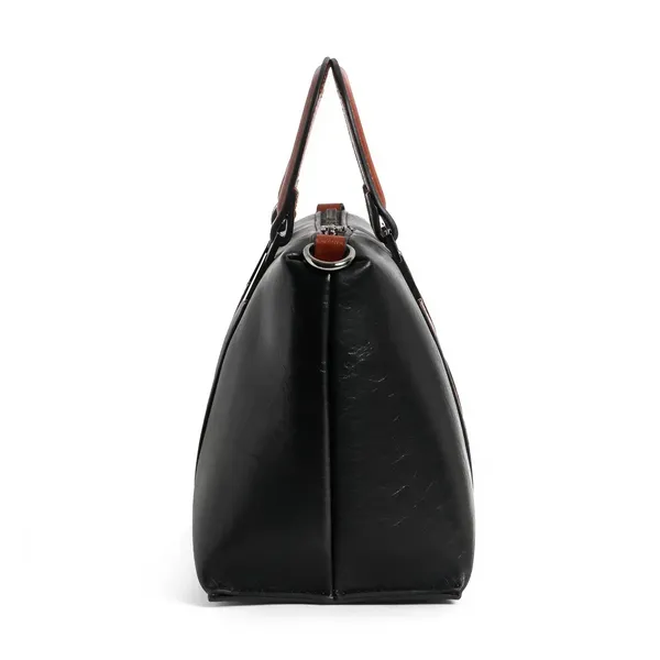 Exotic_Solid_Pattern_Elegance_Hand_Bag_Black