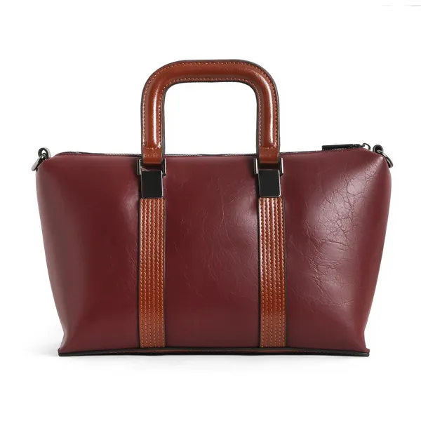 Exotic_Solid_Pattern_Elegance_Hand_Bag_Maroon