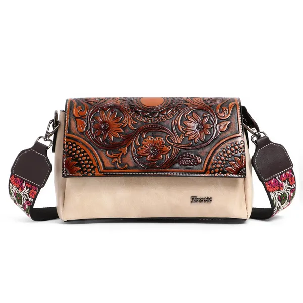 Emboridery_Premium_Shoulder_Sling_Bag_Beige