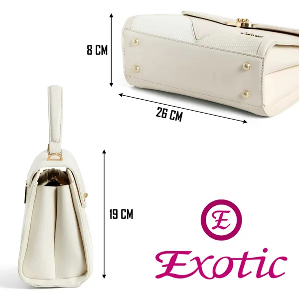 Exotic_Elegant_Tri_Tone_Structured_Handbag_Off_White