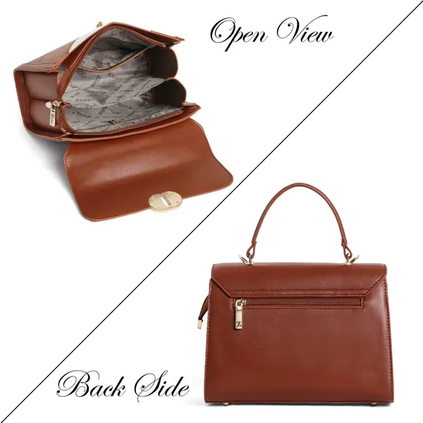 Exotic_Elegant_Tri_Tone_Structured_Handbag_Wine_Red