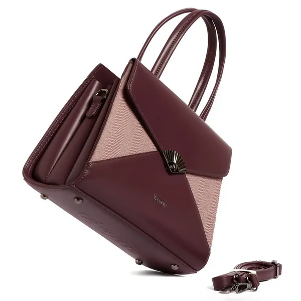 Exotic_Elegance_Textured_Envelope_Style_Handbag_Wine_Red