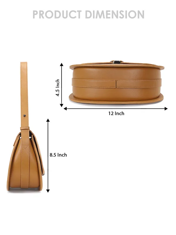 Exotic_Simone_Textured_Saddle_Bag_Tan