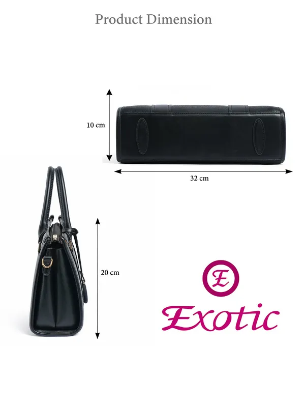 Exotic_Premium_Orlina_Duotone_Structured_Handbag_Black_Black