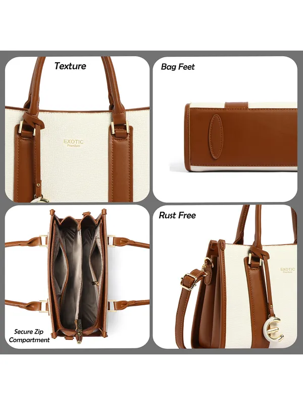 Exotic_Premium_Orlina_Duotone_Structured_Handbag_White_White