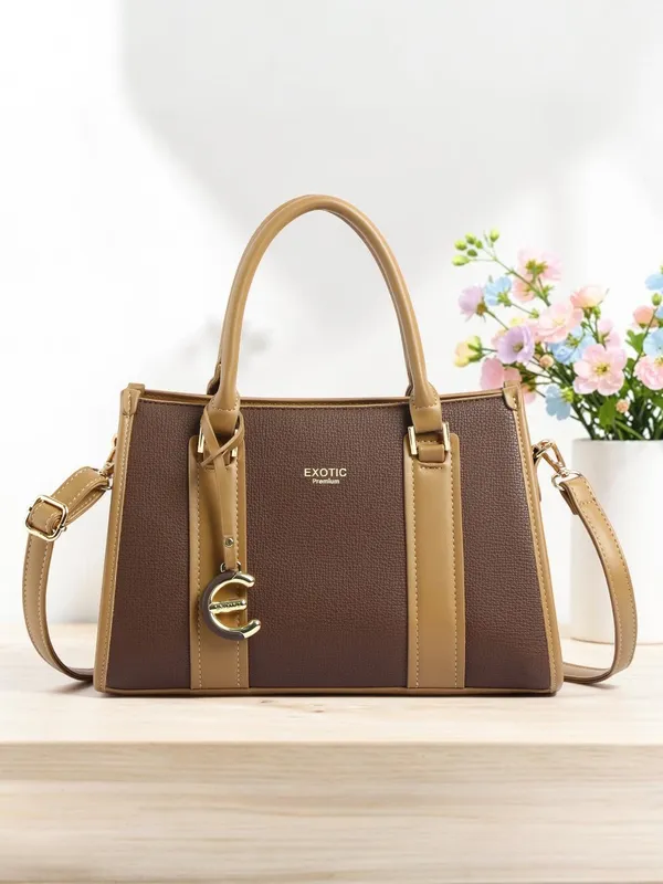 Exotic_Premium_Orlina_Duotone_Structured_Handbag_Brown_Brown