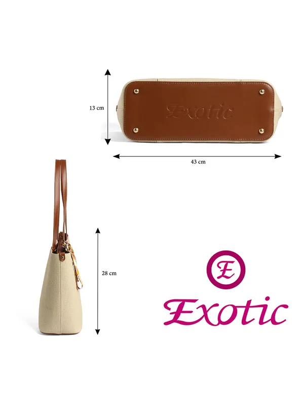 Exotic_Premium_Serelle_Weave_Structured_Tote_Bag_Beige_Beige