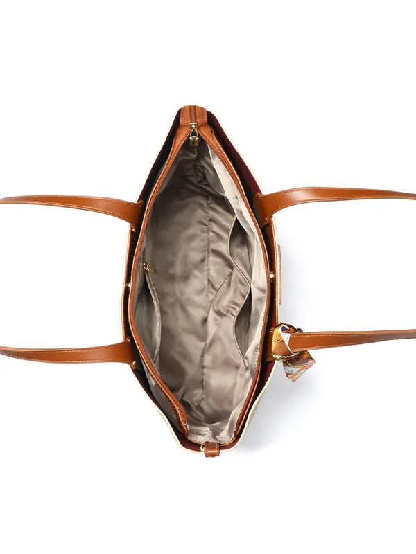 Exotic_Premium_Serelle_Weave_Structured_Tote_Bag_Beige_Beige
