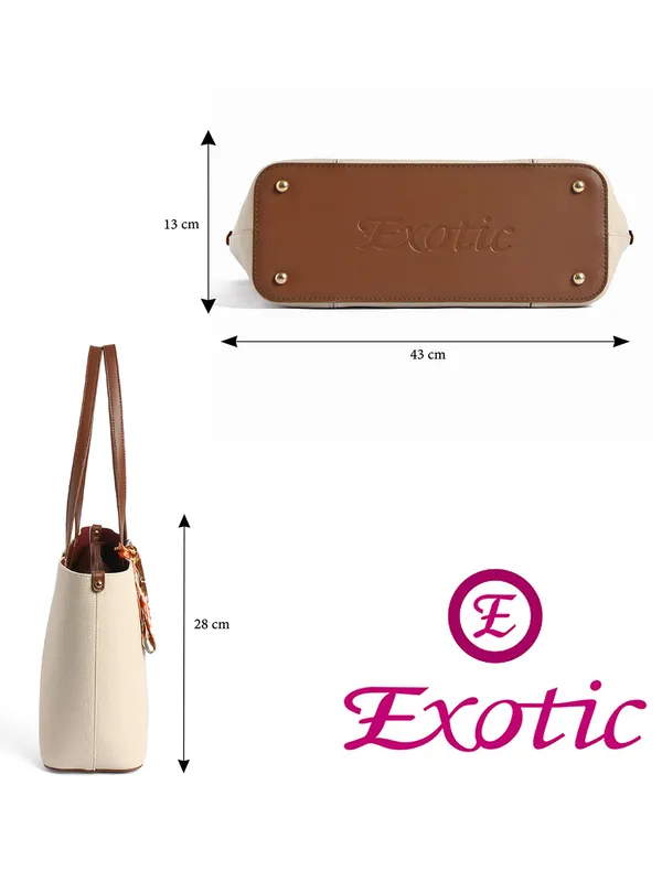 Exotic_Premium_Elvora_Strand_Structured_Tote_Bag_Off_White_Off_White