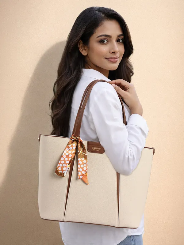 Exotic_Premium_Elvora_Strand_Structured_Tote_Bag_Off_White_Off_White