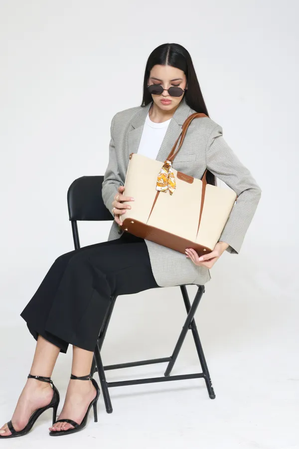 Exotic_Premium_Elvora_Strand_Structured_Tote_Bag_Off_White_Off_White