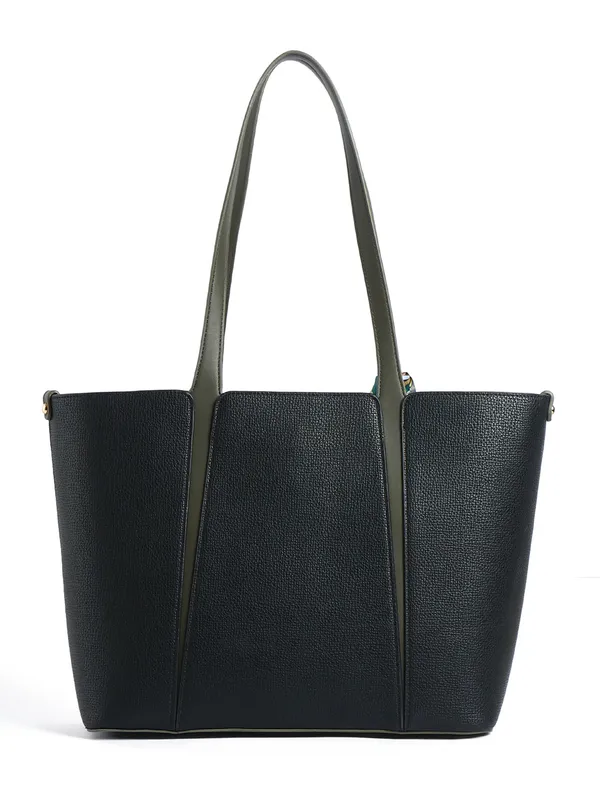 Exotic_Premium_Elvora_Strand_Structured_Tote_Bag_Black_Black