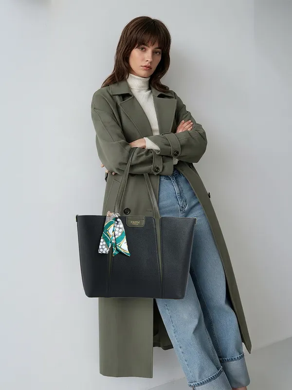 Exotic_Premium_Elvora_Strand_Structured_Tote_Bag_Black_Black