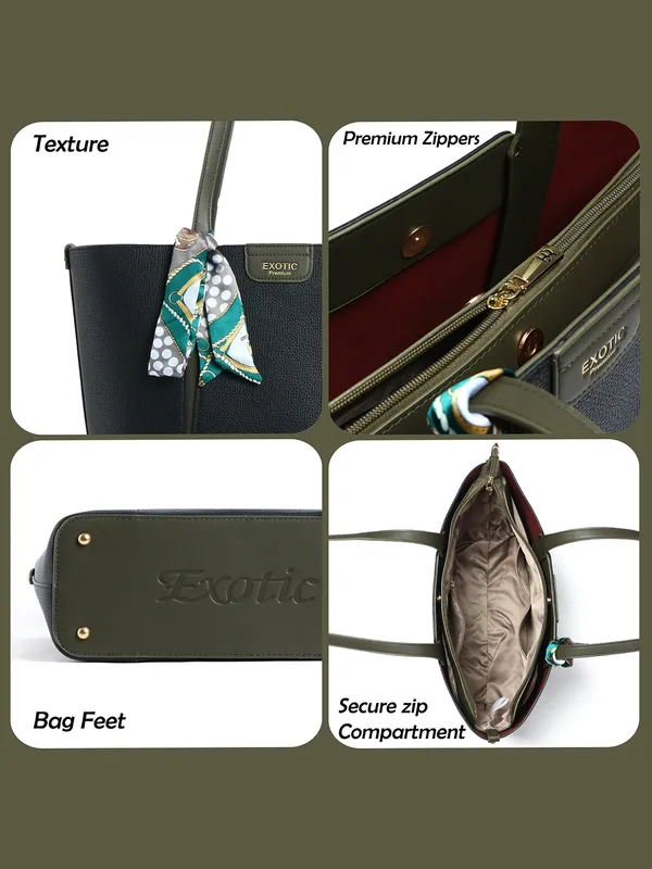 Exotic_Premium_Elvora_Strand_Structured_Tote_Bag_Black_Black
