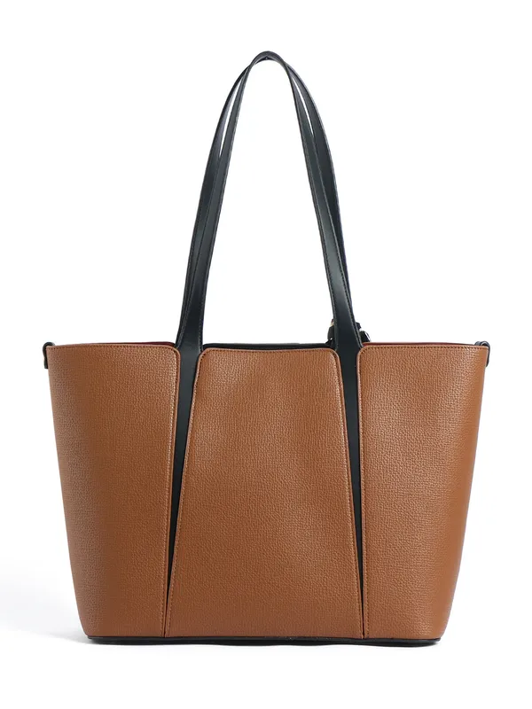 Exotic_Premium_Elvora_Strand_Structured_Tote_Bag_Brown_Brown