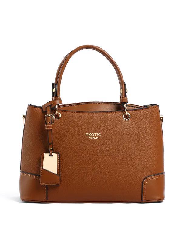 Exotic_Caramel_Edge_Structured_Handbag_Brown_Brown