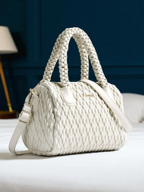 Exotic_Exquisite_Braided_Handle_Handbag_White_White