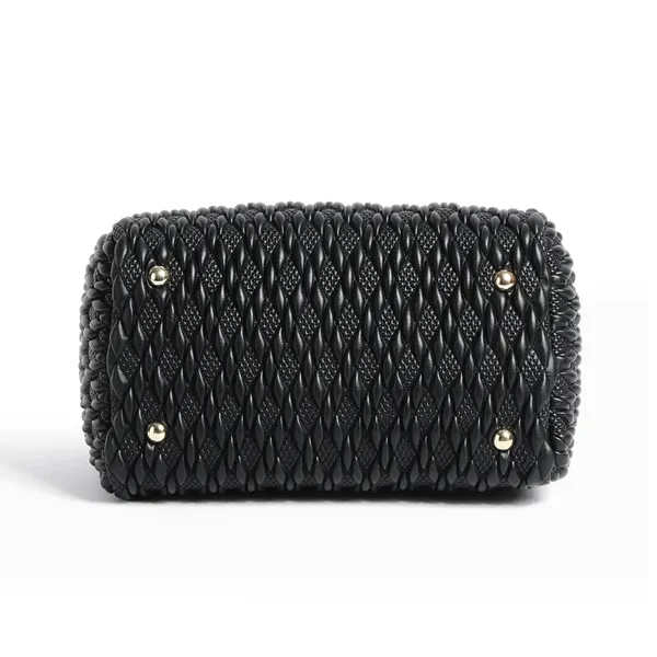 Exotic_Exquisite_Braided_Handle_Handbag_Black_Black