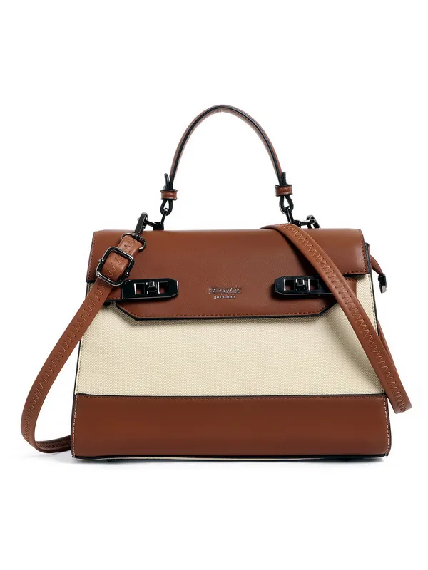 Exotic_Dualtone_Textured_Handbag_Brown_Brown