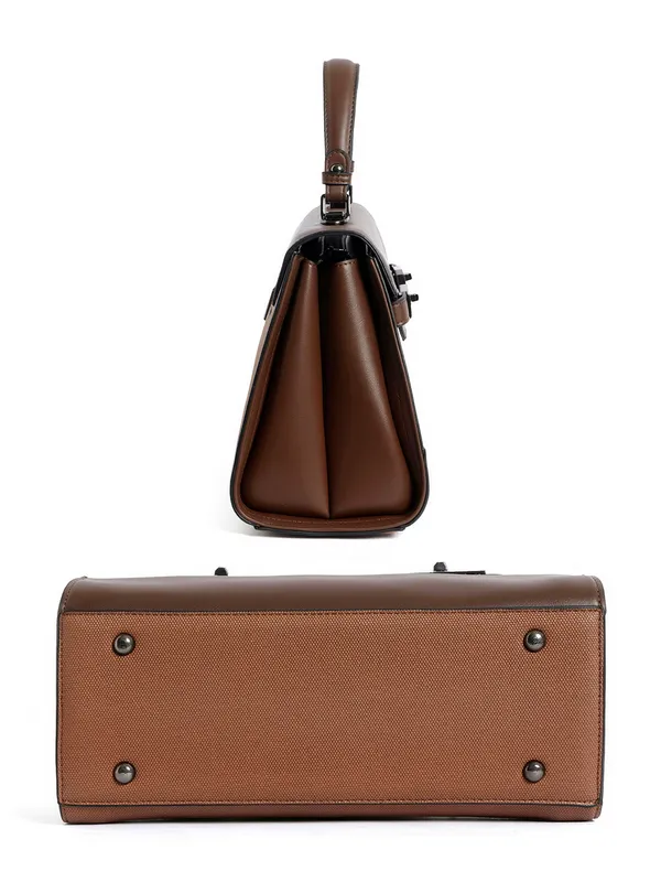 Exotic_Dualtone_Textured_Handbag_Coffee_Coffee
