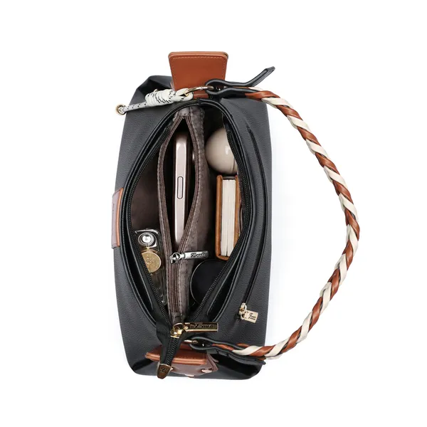 Exotic_Noir_Twist_Structured_Handbag_Black_Black