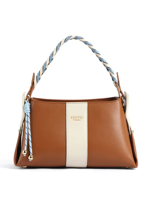Exotic_Noir_Twist_Structured_Handbag_Brown_Brown