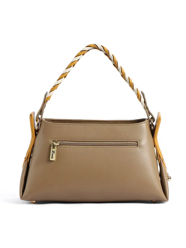 Exotic_Noir_Twist_Structured_Handbag_Khaki_Khaki