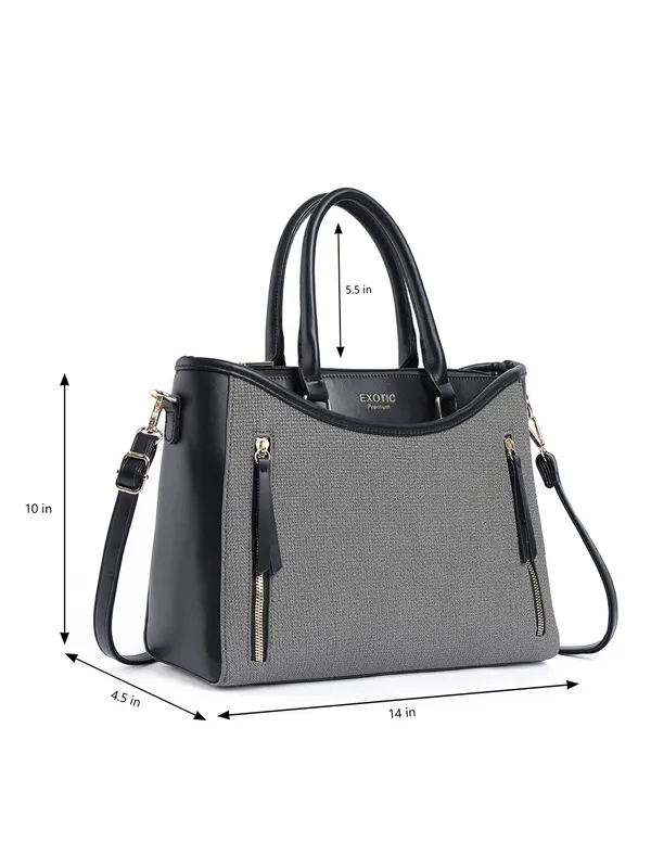 Exotic_Alvara_Tote_Bag_For_Women_Black_Black