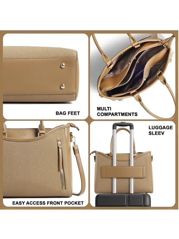 Exotic_Alvara_Tote_Bag_For_Women_Khaki_Khaki