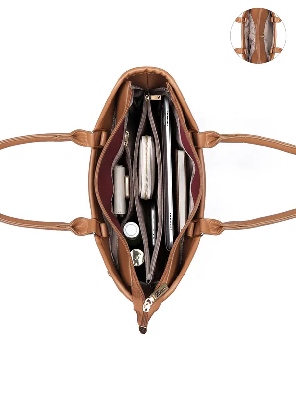 Exotic_Alvara_Tote_Bag_For_Women_Khaki_Khaki