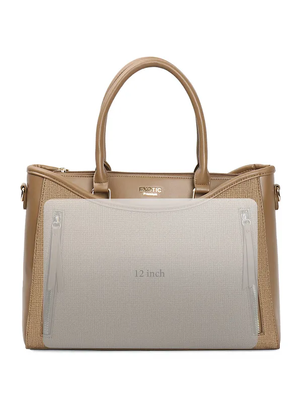 Exotic_Alvara_Tote_Bag_For_Women_Khaki_Khaki