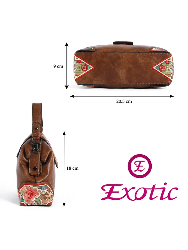 Exotic_Zenvira_Artisan_Satchel_Bag_Brown_Brown