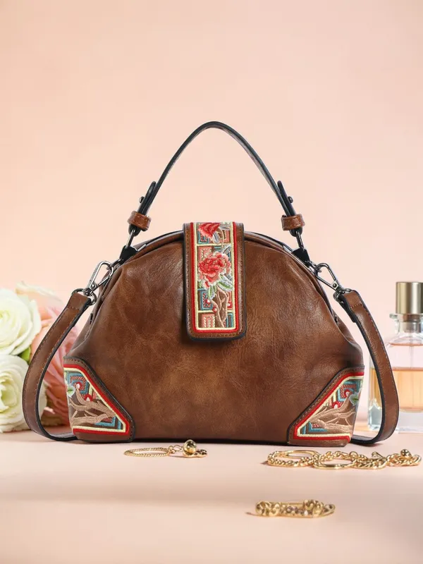 Exotic_Zenvira_Artisan_Satchel_Bag_Brown_Brown