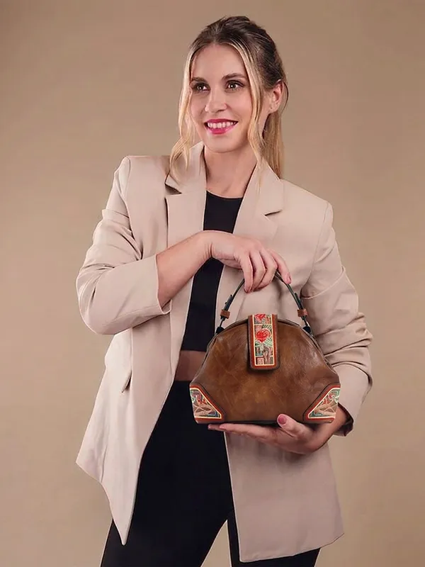 Exotic_Zenvira_Artisan_Satchel_Bag_Brown_Brown