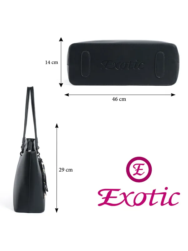 Exotic_Celeste_Structured_Laptop_Tote_Bag_Black_Black