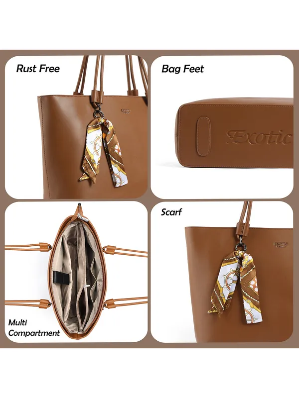 Exotic_Celeste_Structured_Laptop_Tote_Bag_Brown_Brown