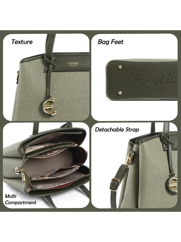 Exotic_Evara_Structured_Satchel_Handbags_Green_Green