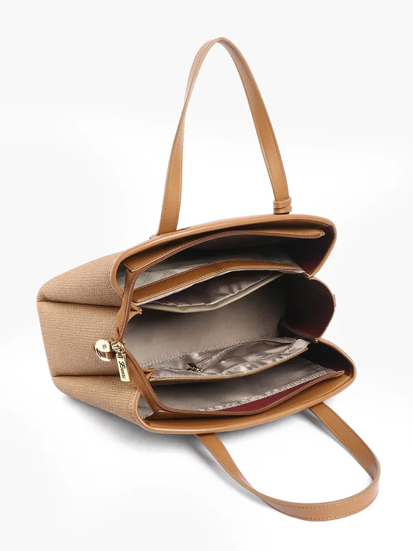 Exotic_Evara_Structured_Satchel_Handbags_Khaki_Khaki