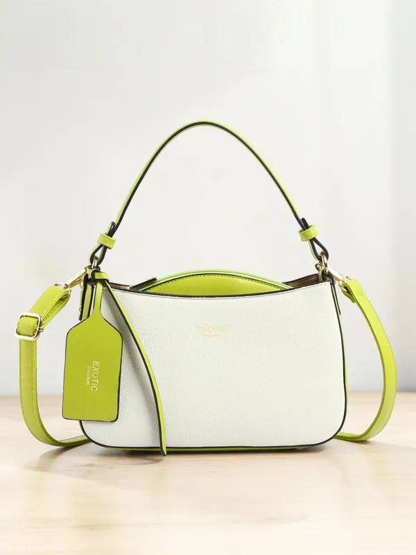 Exotic_Premium_Azure_Curve_Shoulder_Bag_White_White