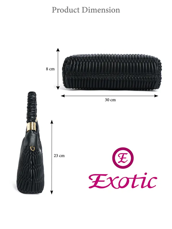 Exotic_Premium_Celestia_Quilted_Hobo_Shoulder_Bag_Black_Black