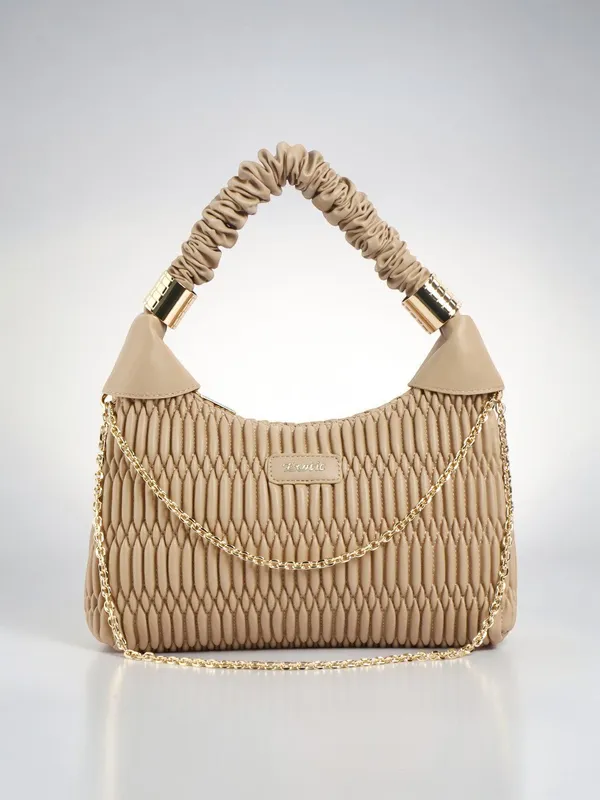 Exotic_Premium_Celestia_Quilted_Hobo_Shoulder_Bag_Khaki_Khaki