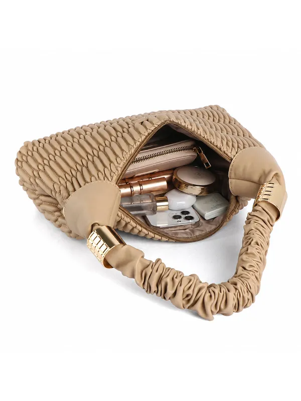 Exotic_Premium_Celestia_Quilted_Hobo_Shoulder_Bag_Khaki_Khaki